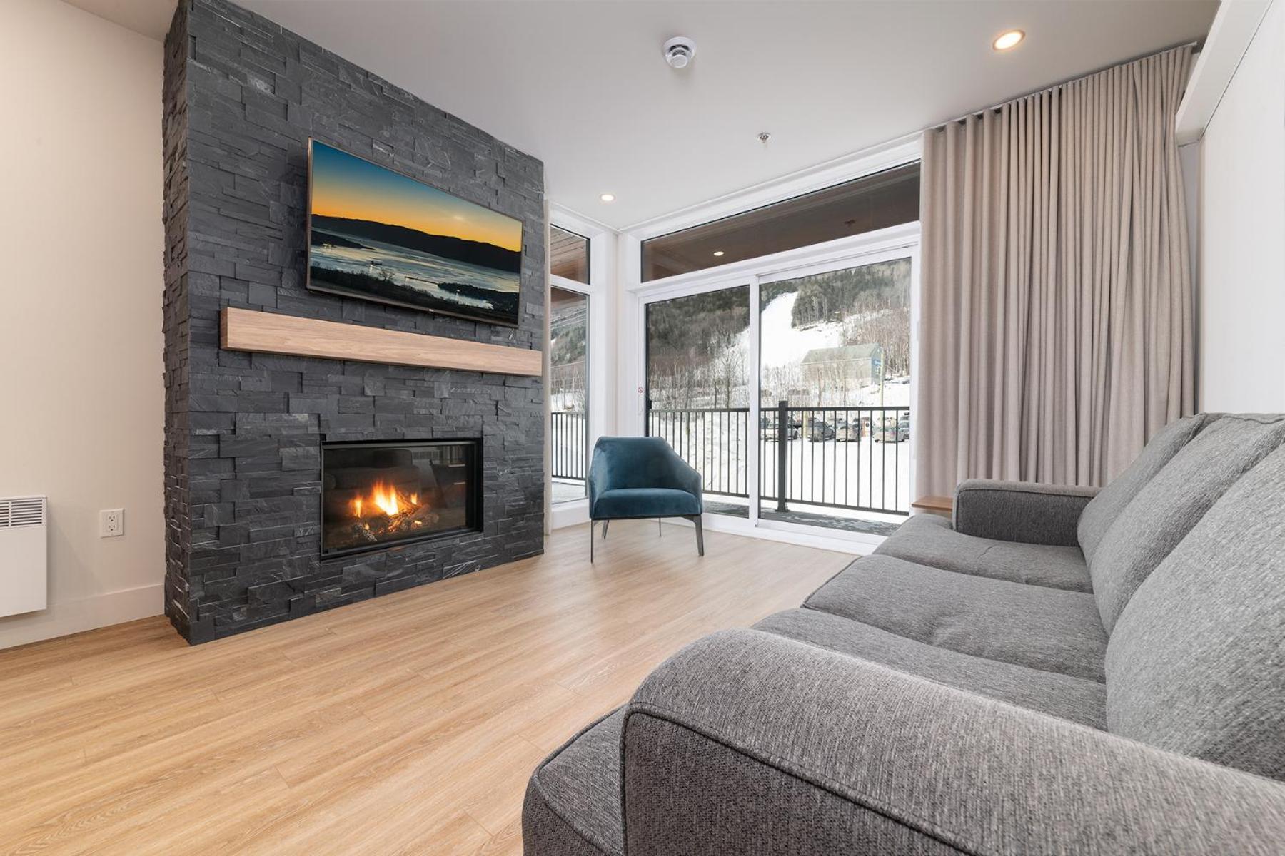 Les Appartements Du Massif De Charlevoix Petite-Riviere-Saint-Francois Kamer foto