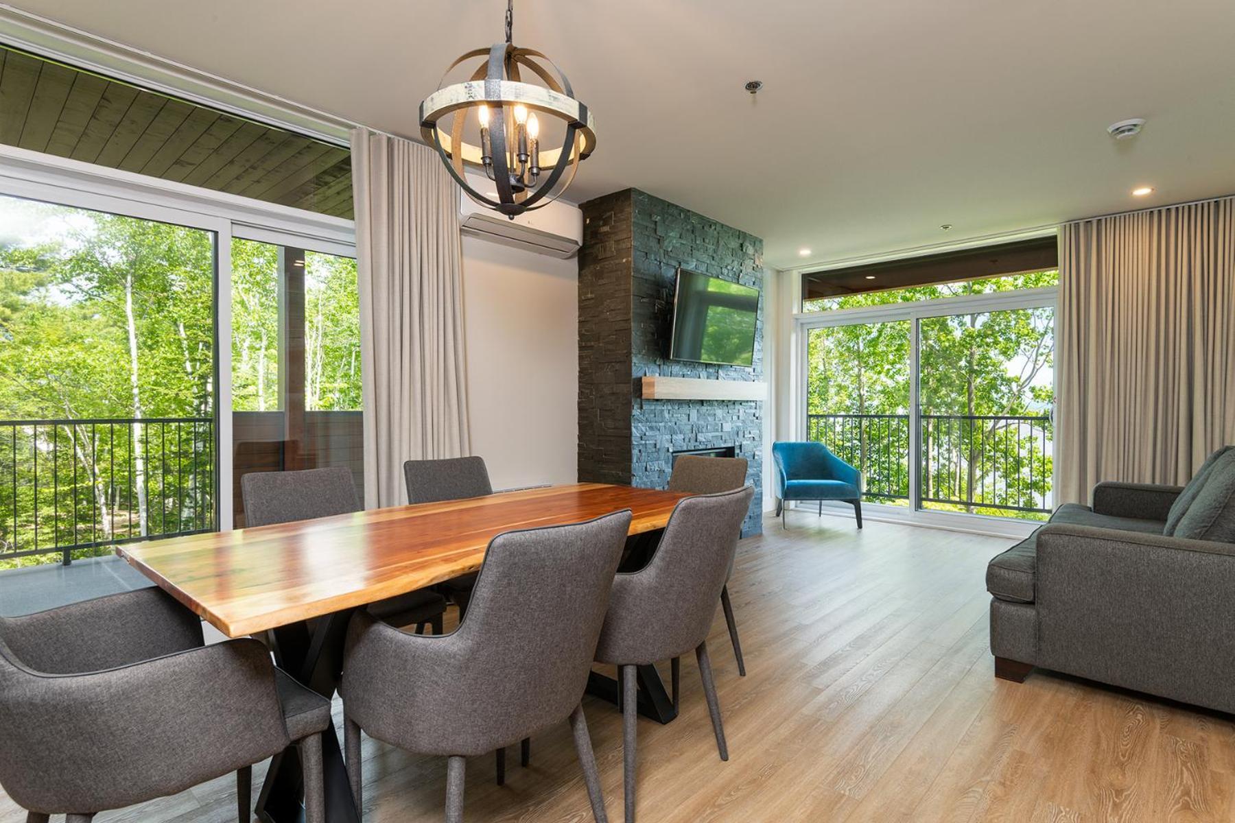Les Appartements Du Massif De Charlevoix Petite-Riviere-Saint-Francois Buitenkant foto